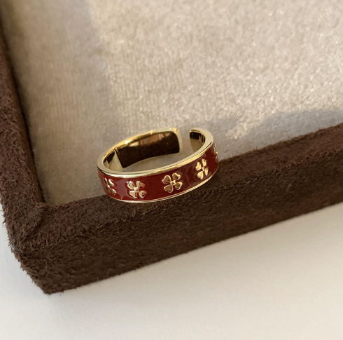 Mirevalo Exclusive Red and Gold Ring